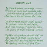 Dedham Vale - Calligraphy